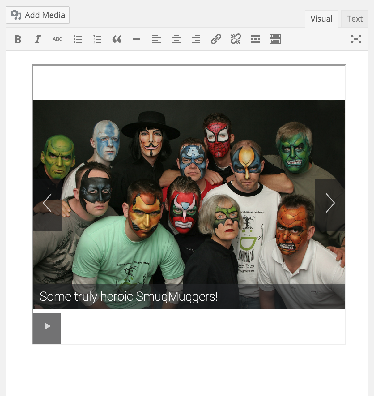 Classic Editor preview