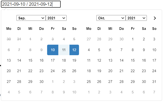 Comes with optional dynamic calendar widget for inclusion on your landing page or site navigation if so desired.