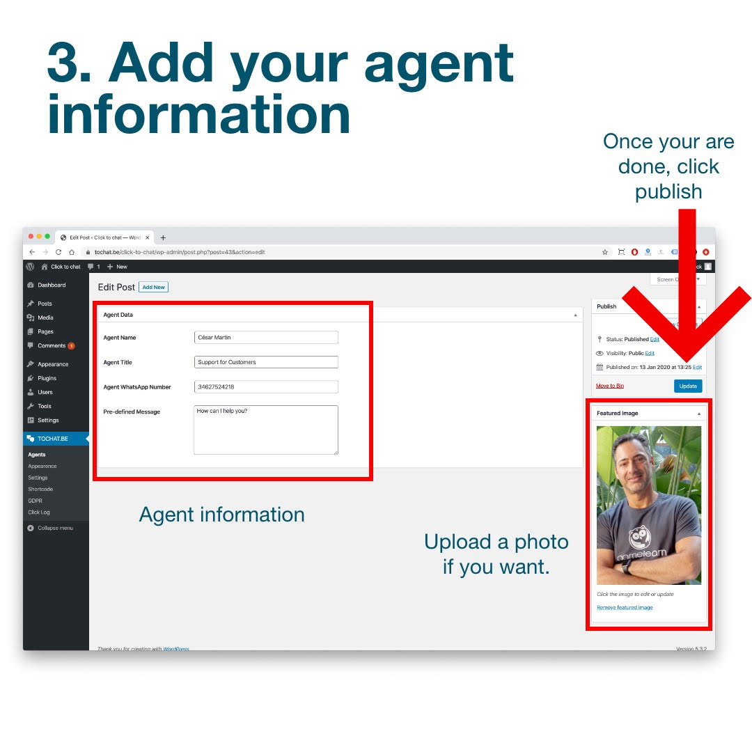 Add An Agent Information