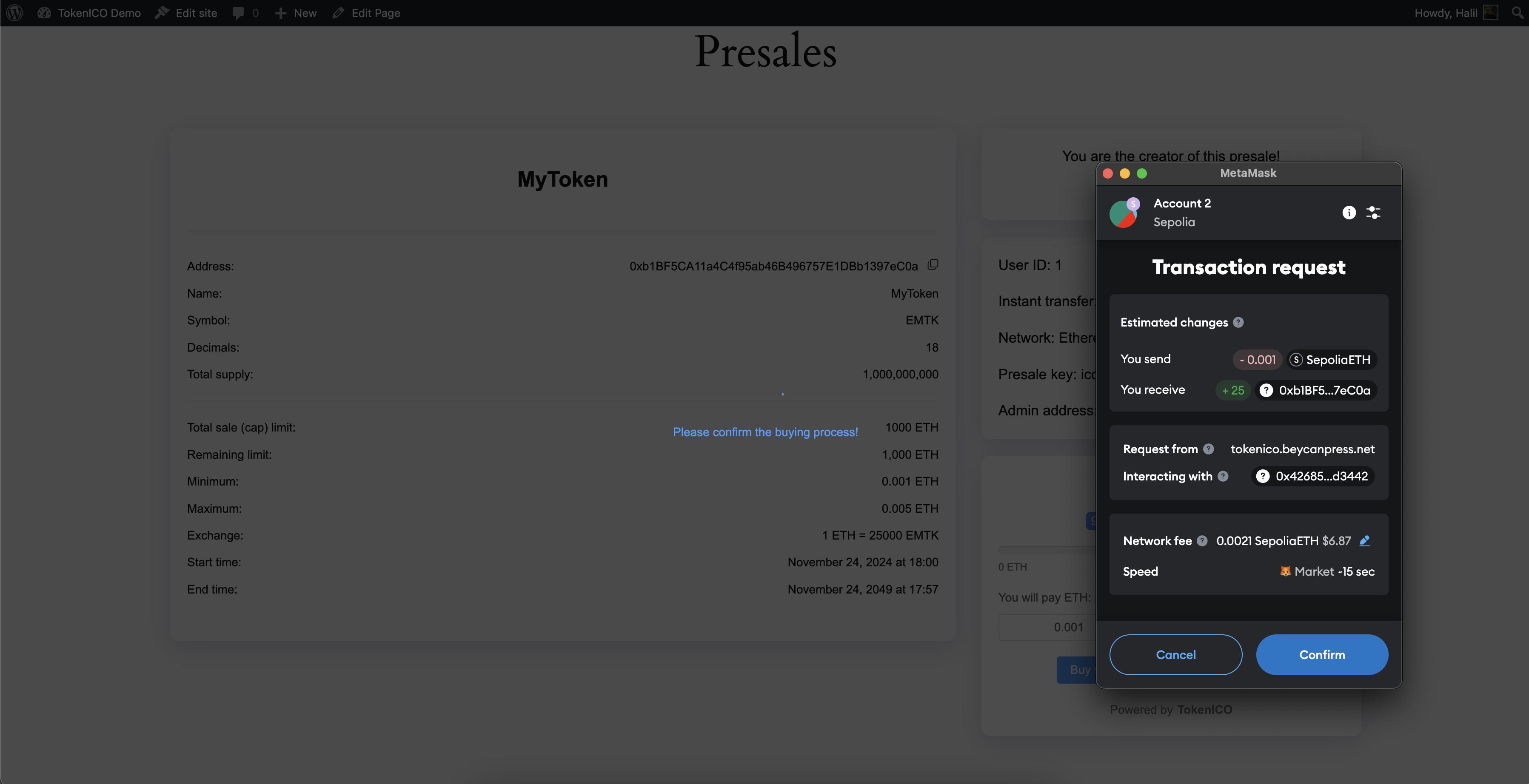 Screen shot 3