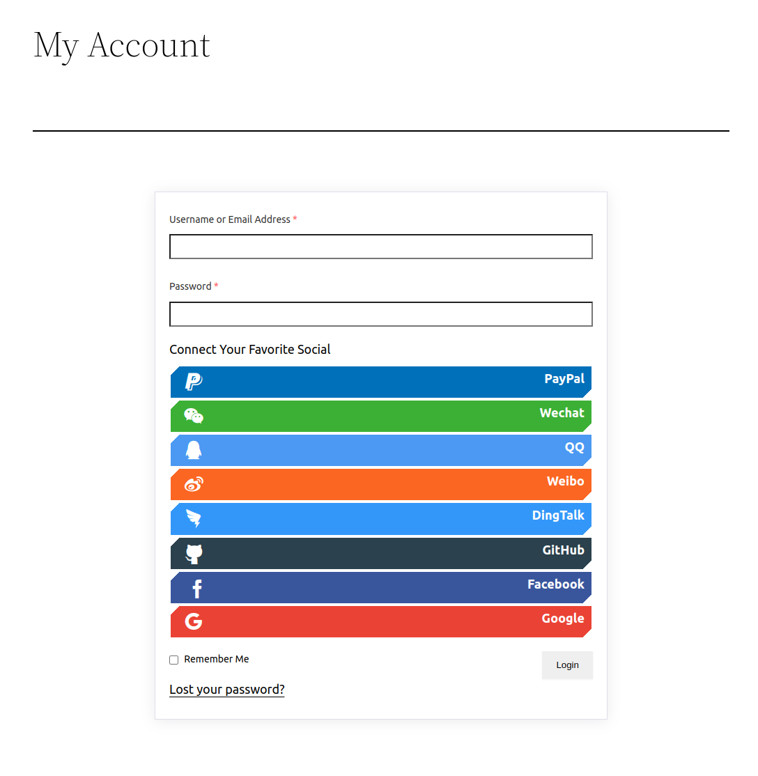 Rounded Rectangle style in Ultimate Member login form