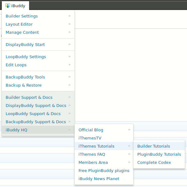 Toolbar Buddy in action - third level - resources section - iBuddy HQ ([click on image for larger view](https://www.dropbox.com/s/a00lm4h9glk4az1/screenshot-6.png)).