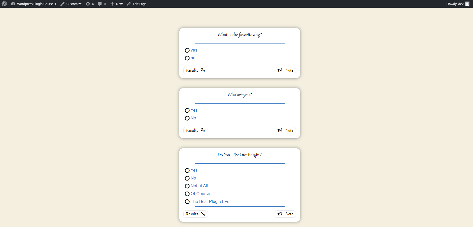 Shortcodes in Action