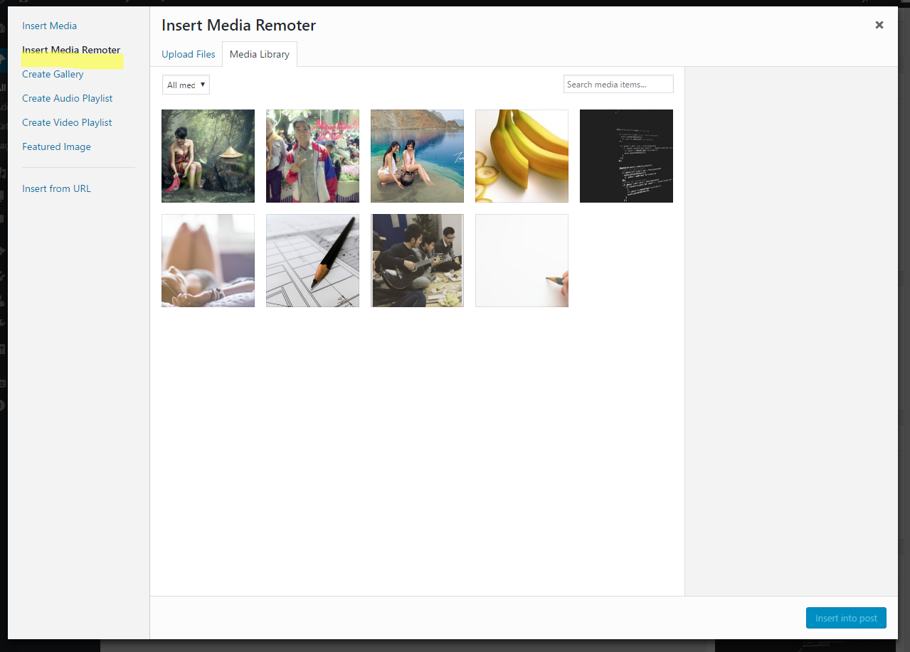 TP Media Remoter Library