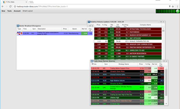 Smart Layout dropdown