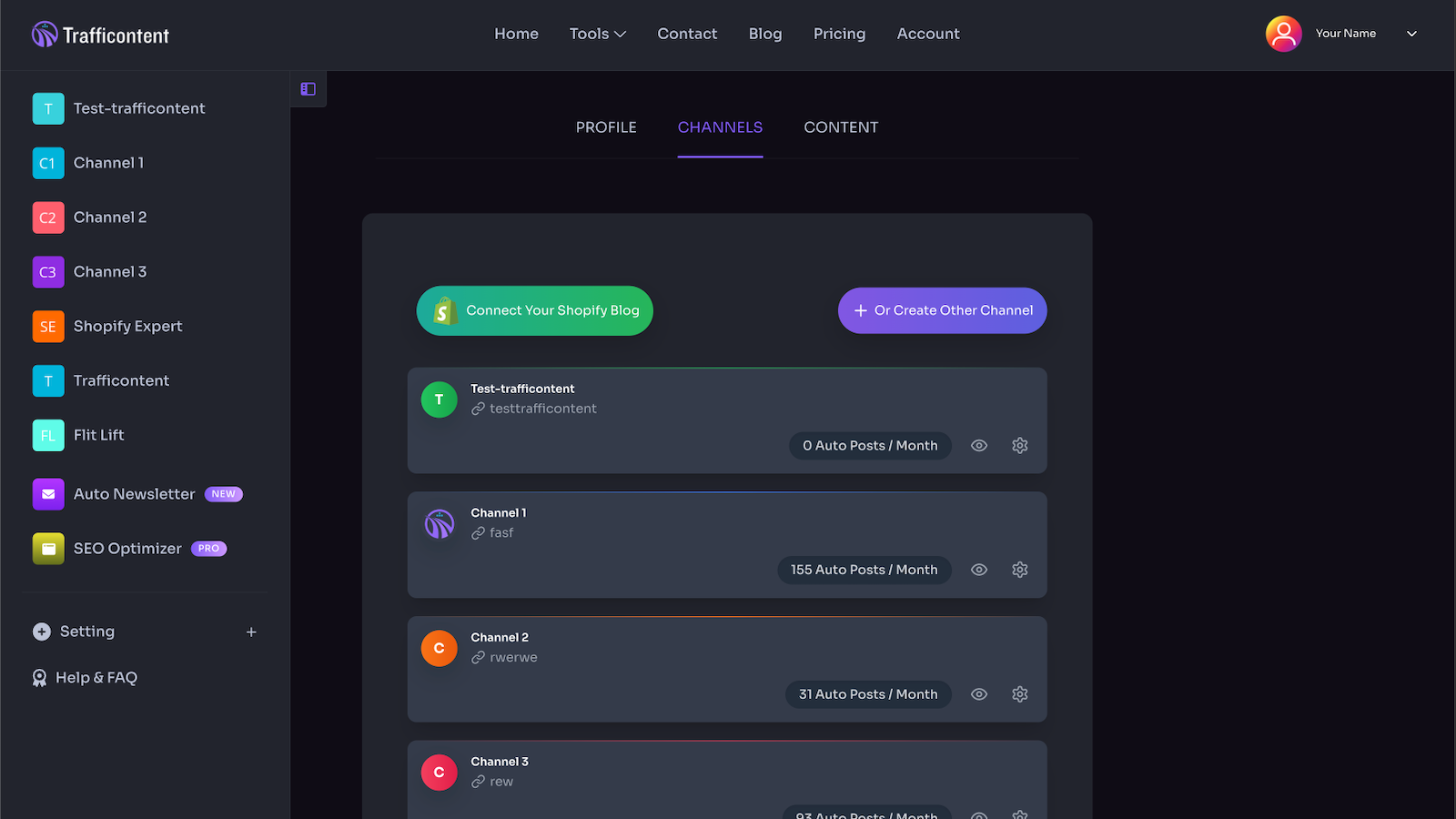 Multi sites management