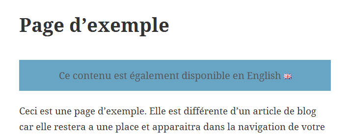 Plugin render with only one translation available