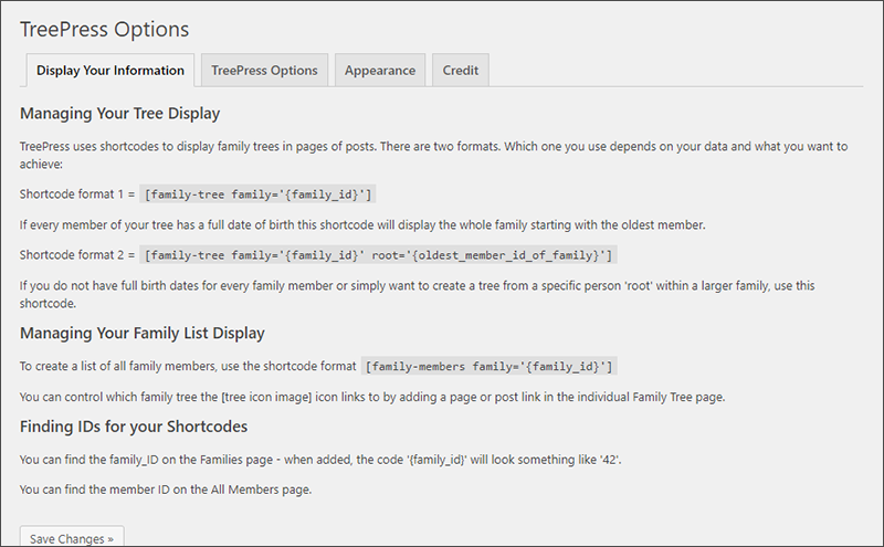 Options Tab 3 - Control the colours and appearance of the tree (Premium version)