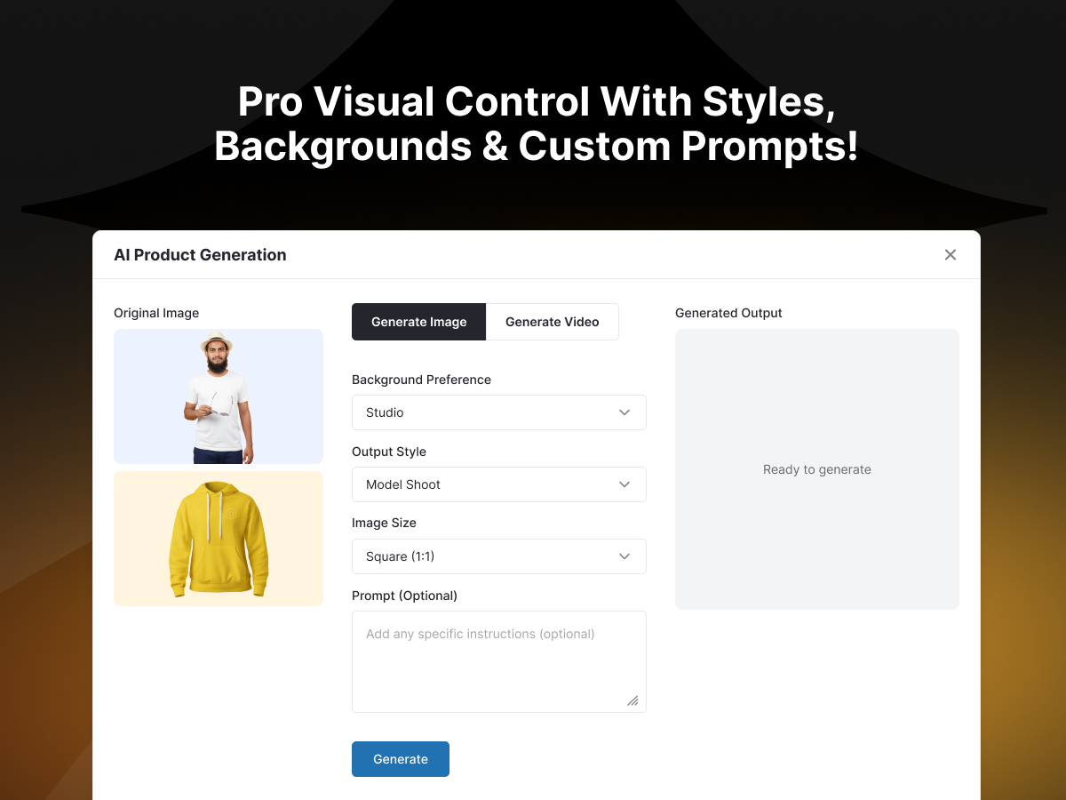 TryAura - Visual Styles & Presets