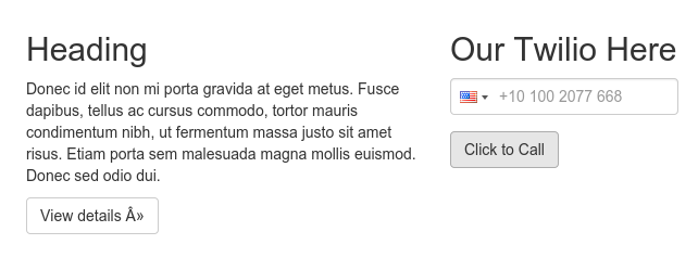 Frontend Page.