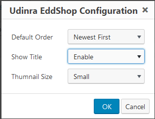 Visual Editor Button Options