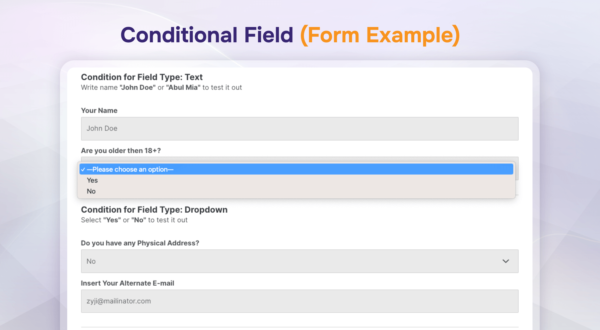 WhatsApp Integration + CF7 Tag Support (Preview Example)