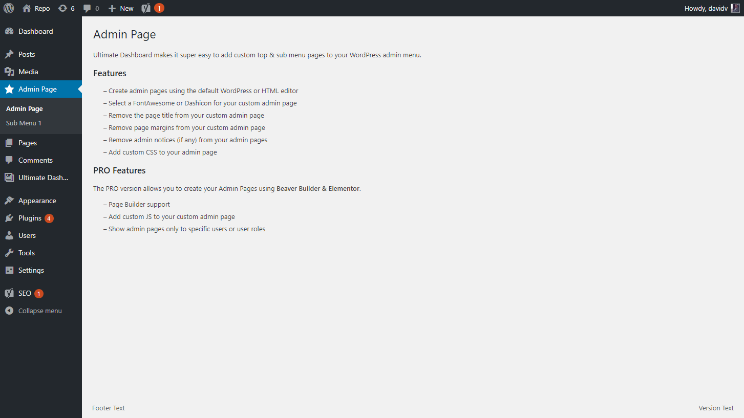 Login Redirect Settings