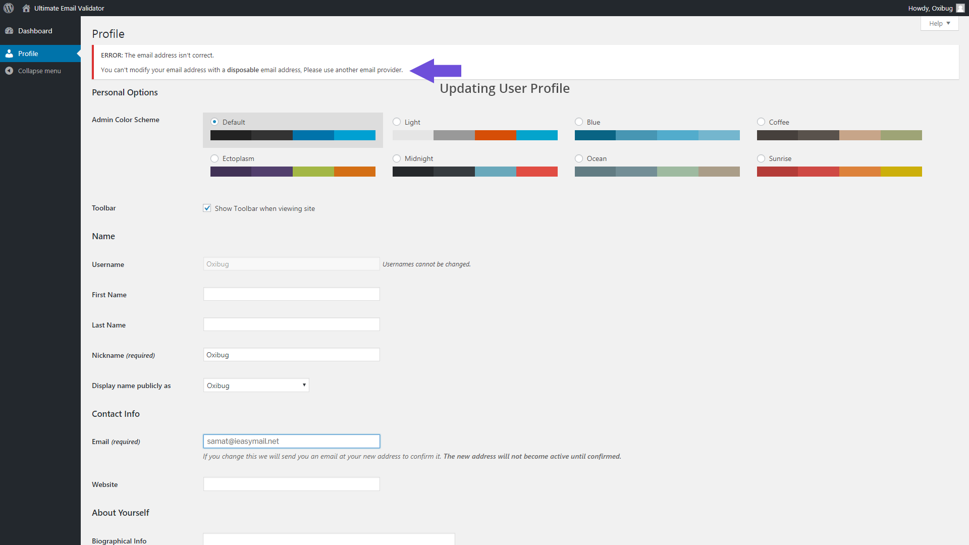 Custom Message Examples