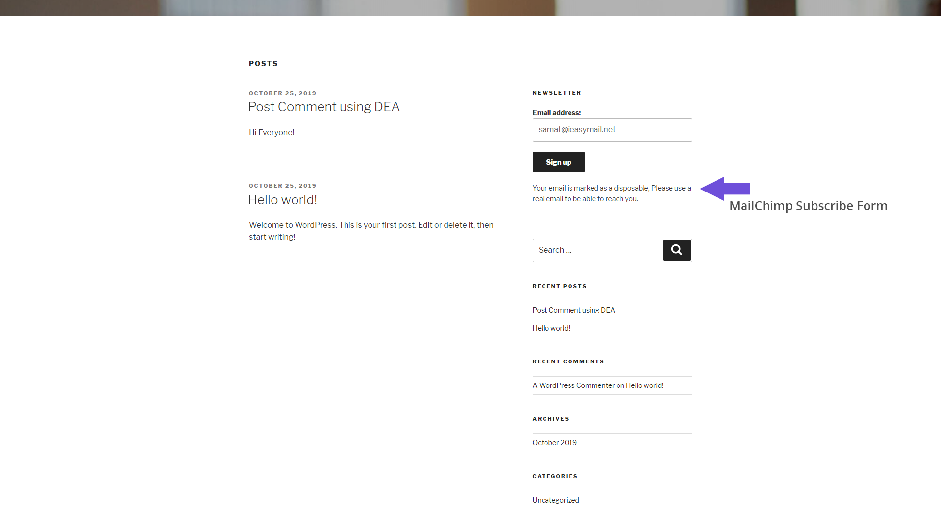 BuddyPress Registration