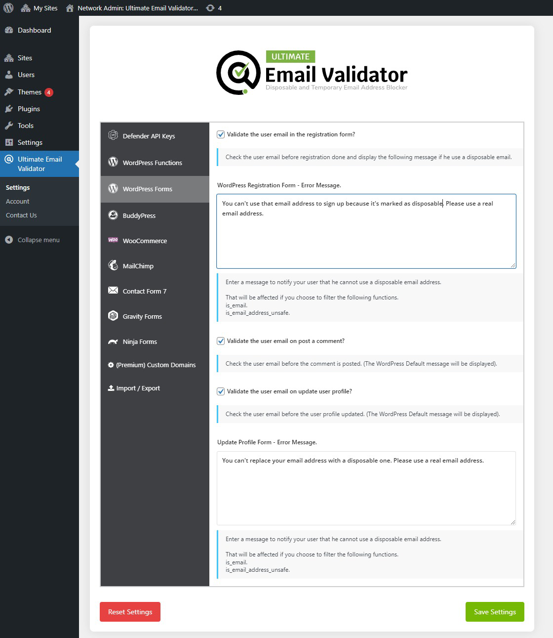 WooCommerce Registration