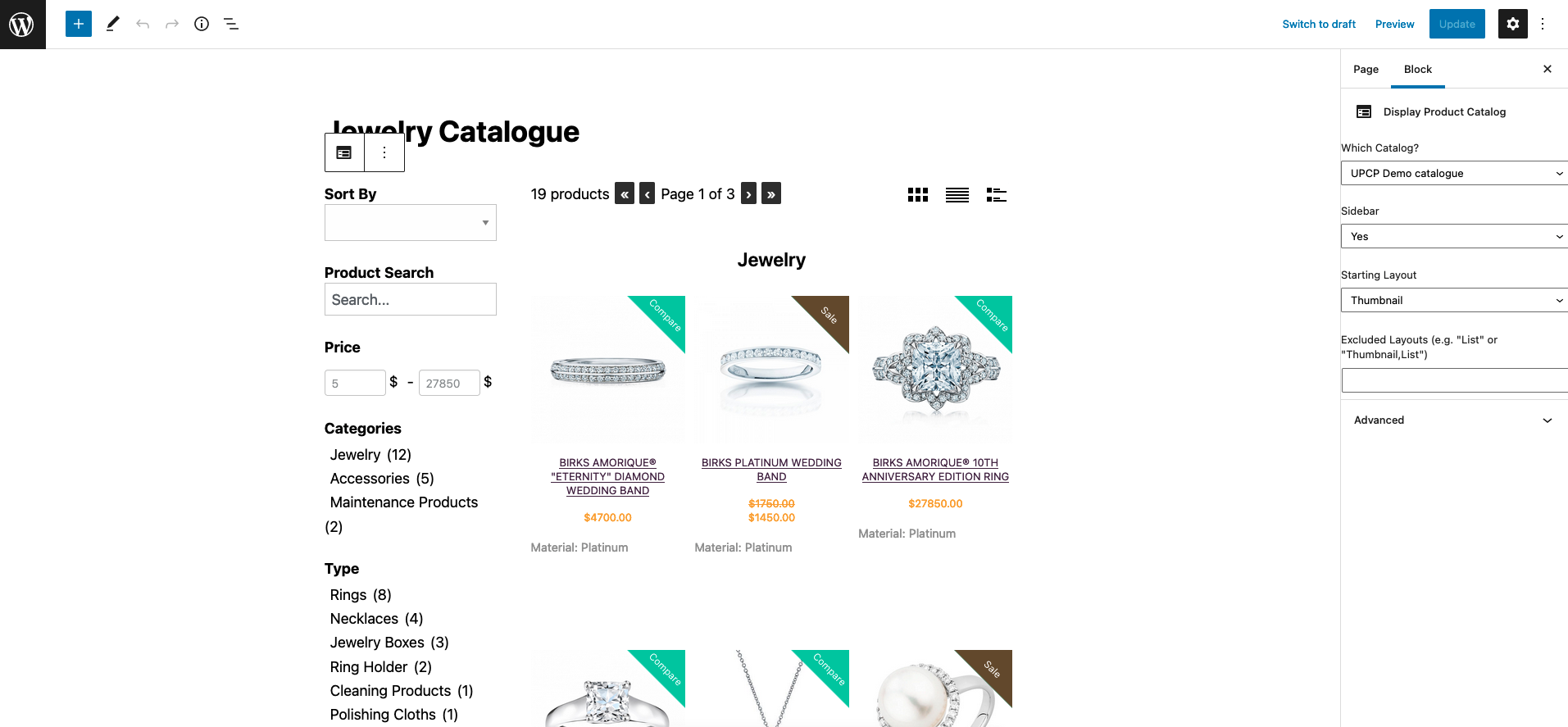 Video on product page