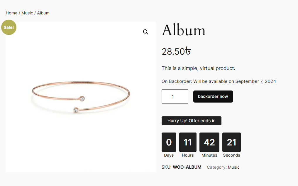 **Flashsale countdown screenshot-2:**