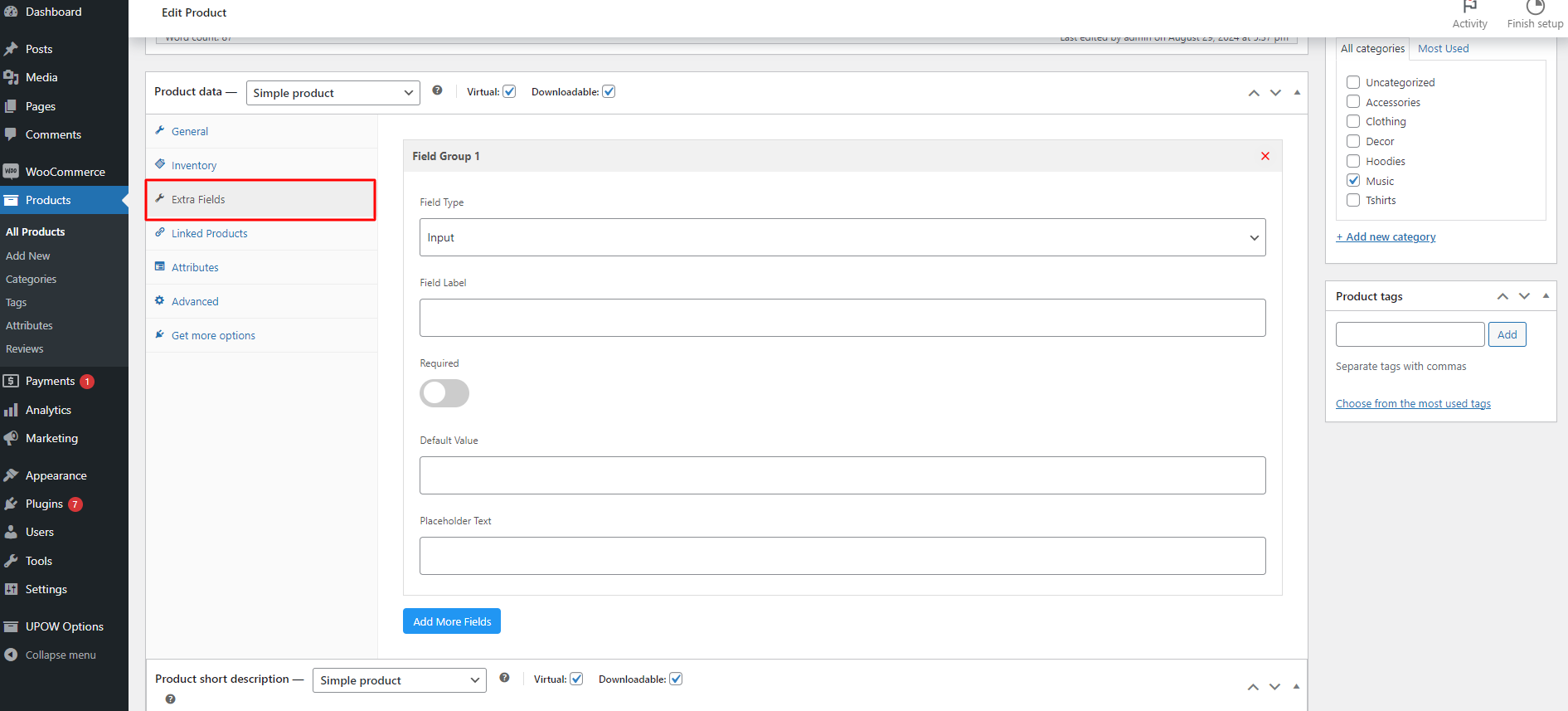 **Product backorder screenshot-1:**