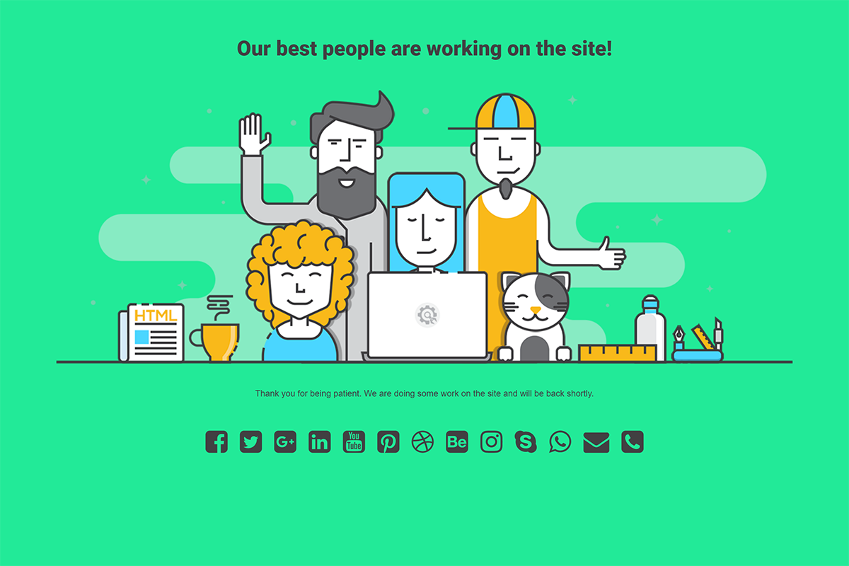 Under Construction theme
