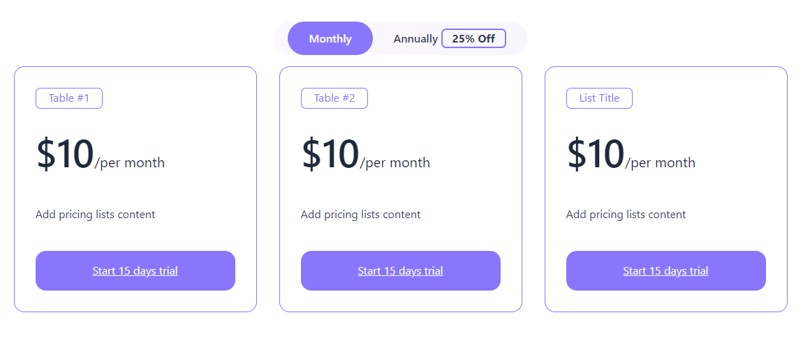 assets/screenshot-3.png - Toggle Pricing Plan.