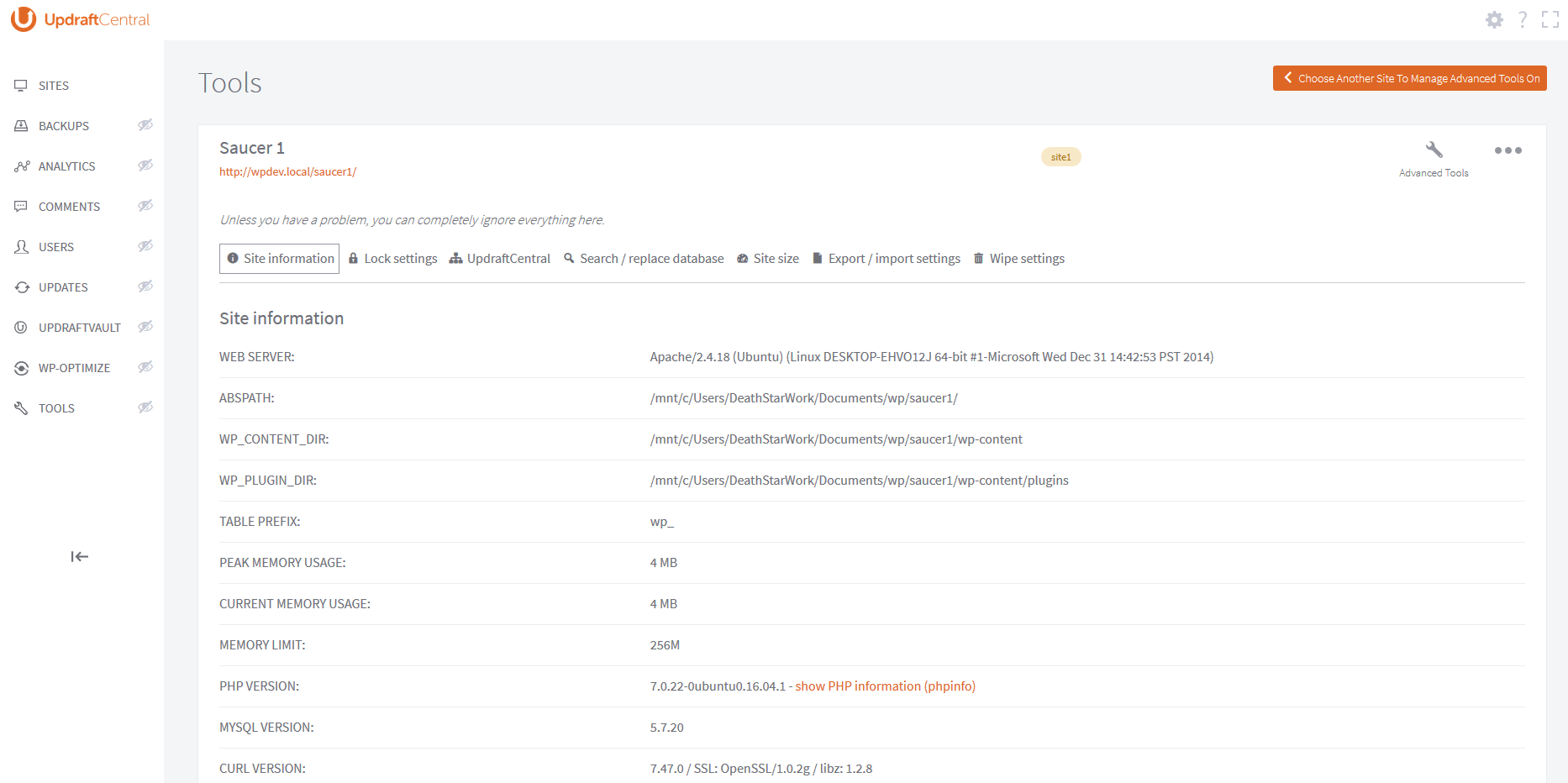 List of controlled sites