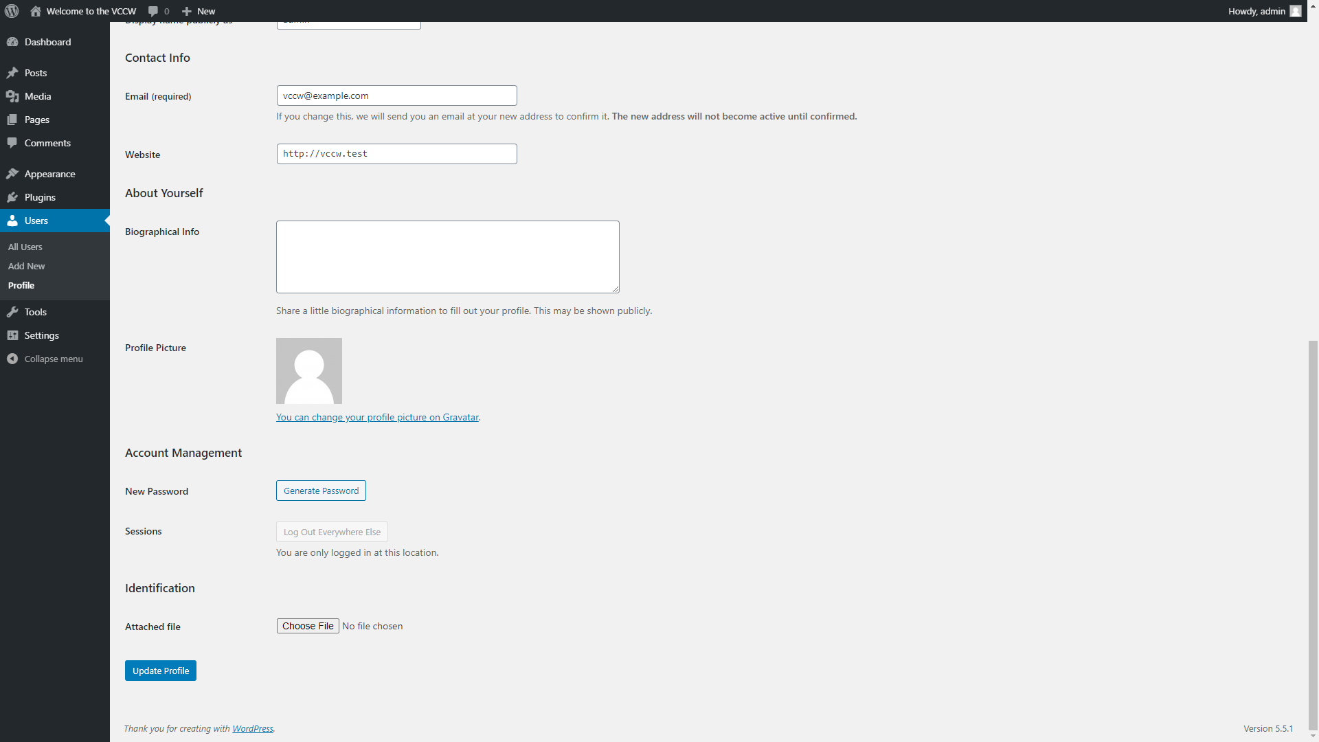 Upload Field
