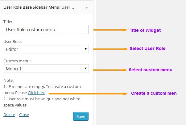 This screen shot describes on WP dashboard side.
