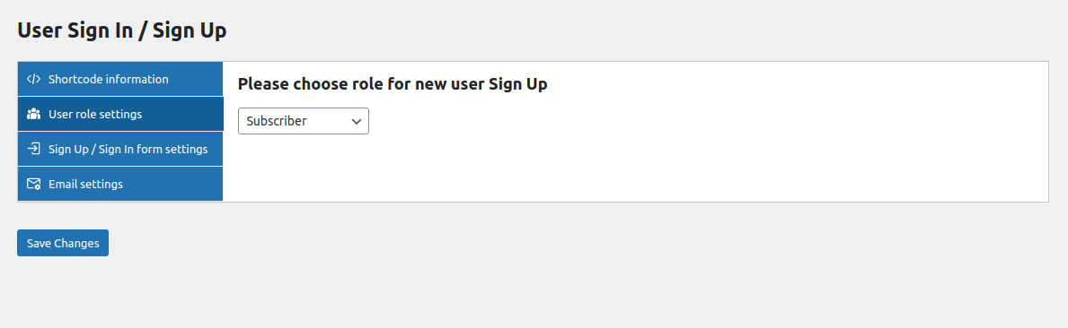 Admin Dashboard :: Form settings