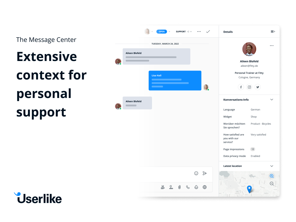 Your shared messaging inbox