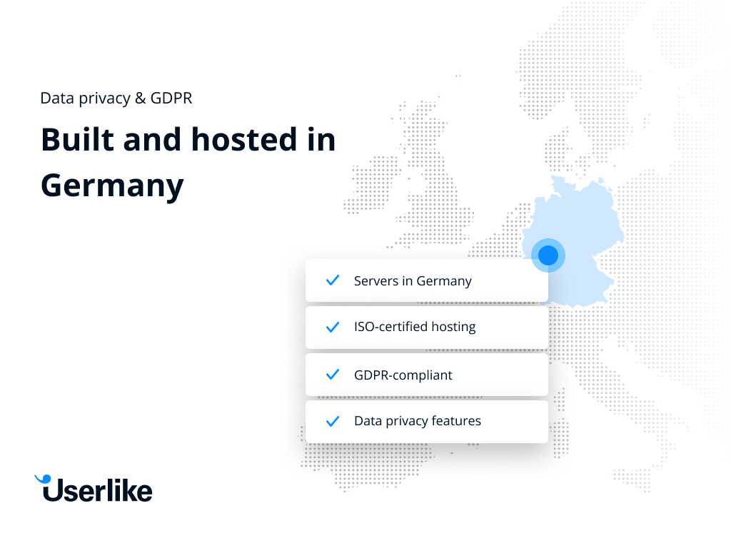 Built and hosted in Germany