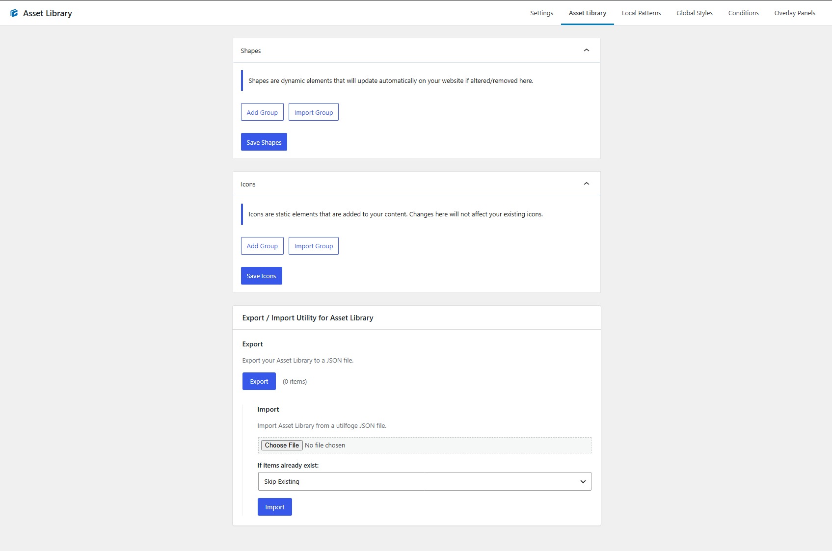 Secure Export / Import Module - Easily backup or migrate your elements, styles, and configurations.