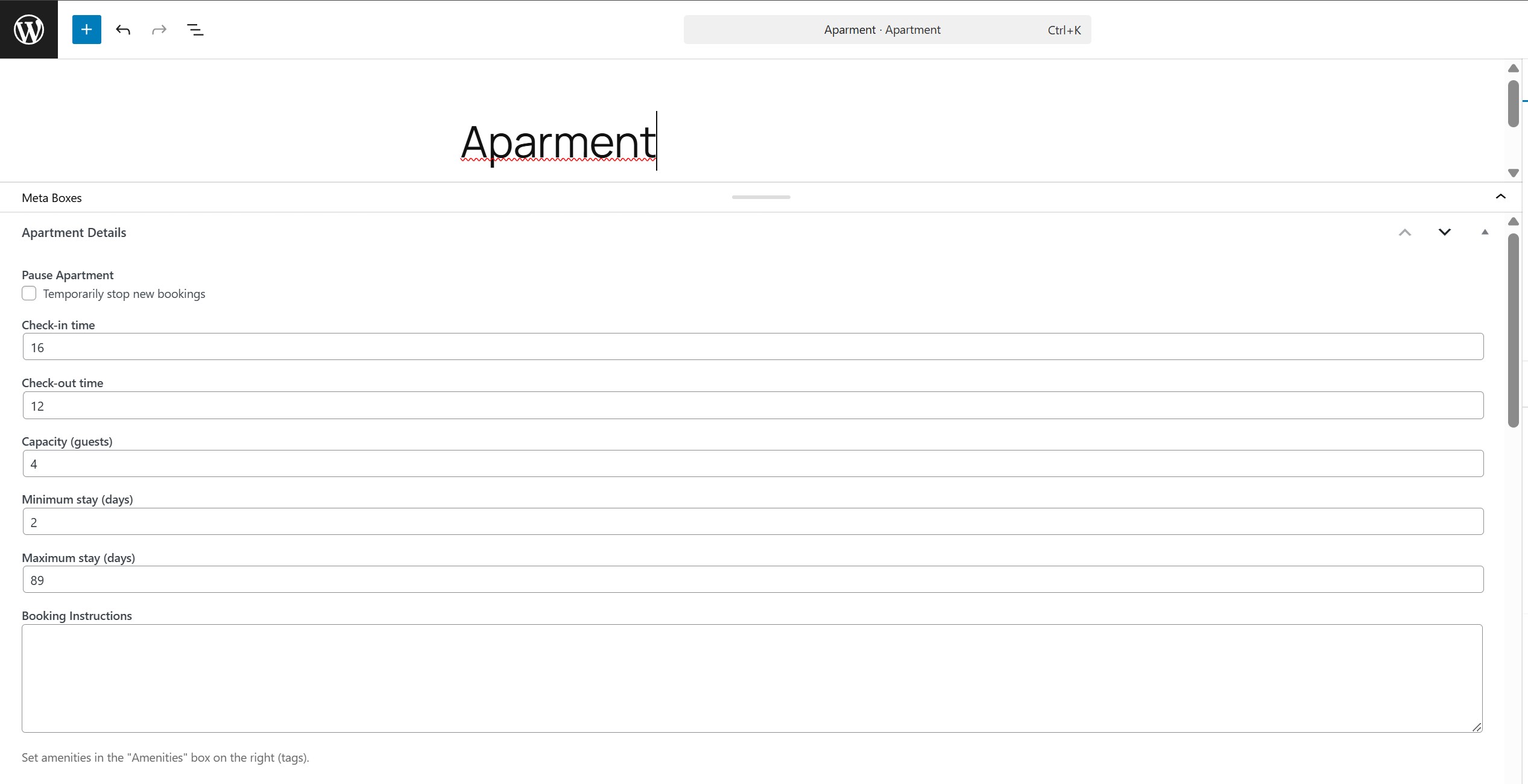 Admin - Customizing the visual appearance of the calendar and forms.