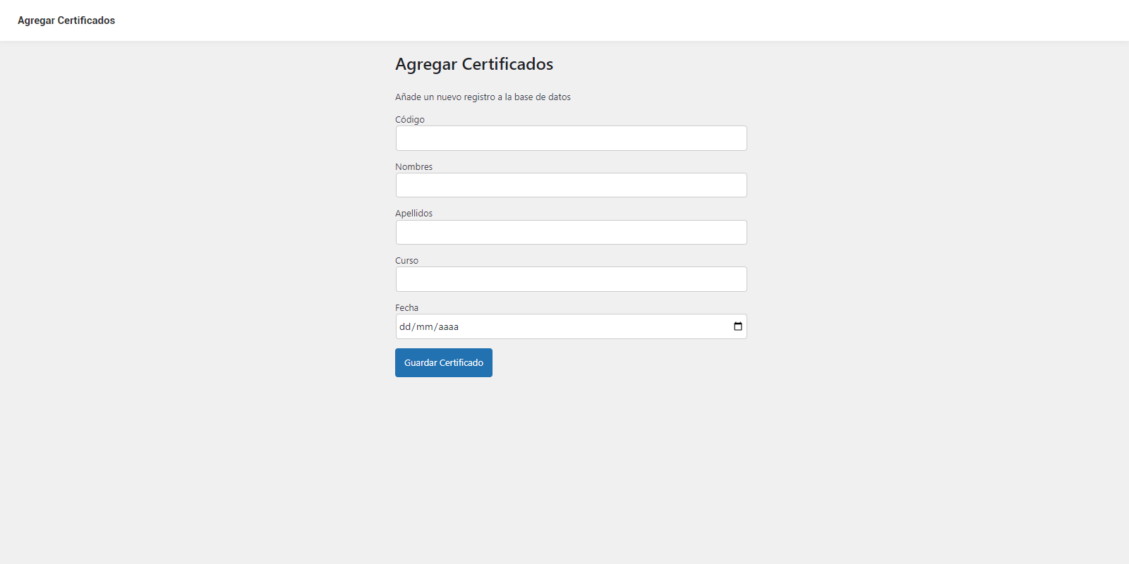 Add Certificates in an Instant.