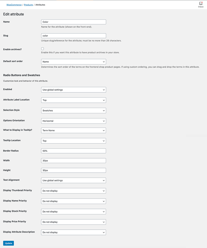 You can customize a lot of plugin settings that will be applied globally