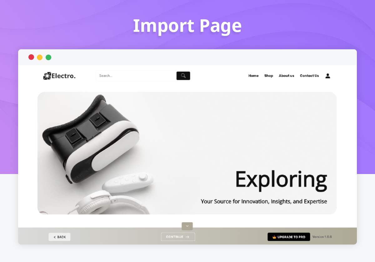 Import Templates