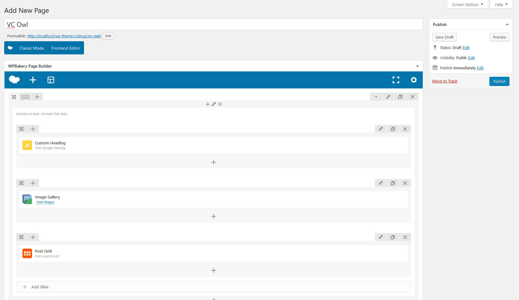 Settings For OWL Carousel2