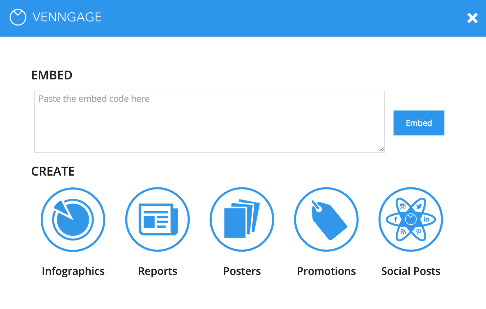Paste your URL of your published URL in the embed text box