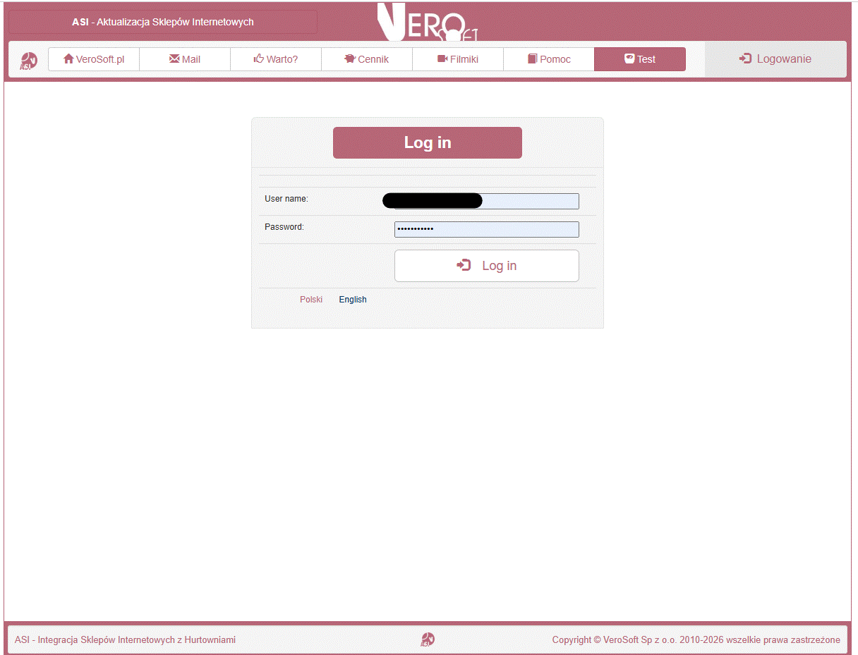 [SRV-01 / screenshot-4] ASI login. / Logowanie do ASI.