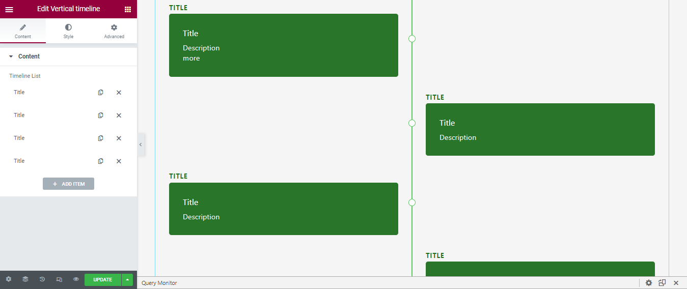 Using with Elementor
