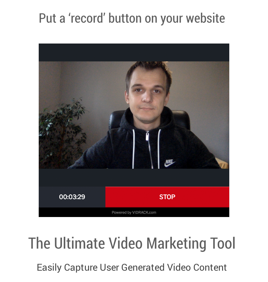 Video Recorder in action (capture)