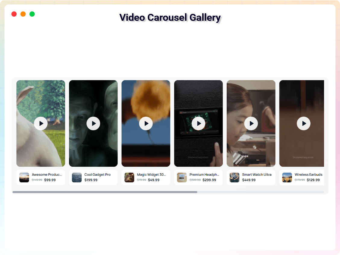 Classic Shortcode Generator.