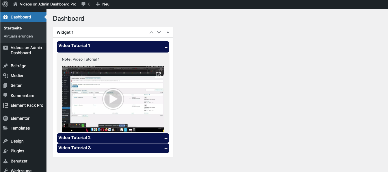 Dashboard example 2