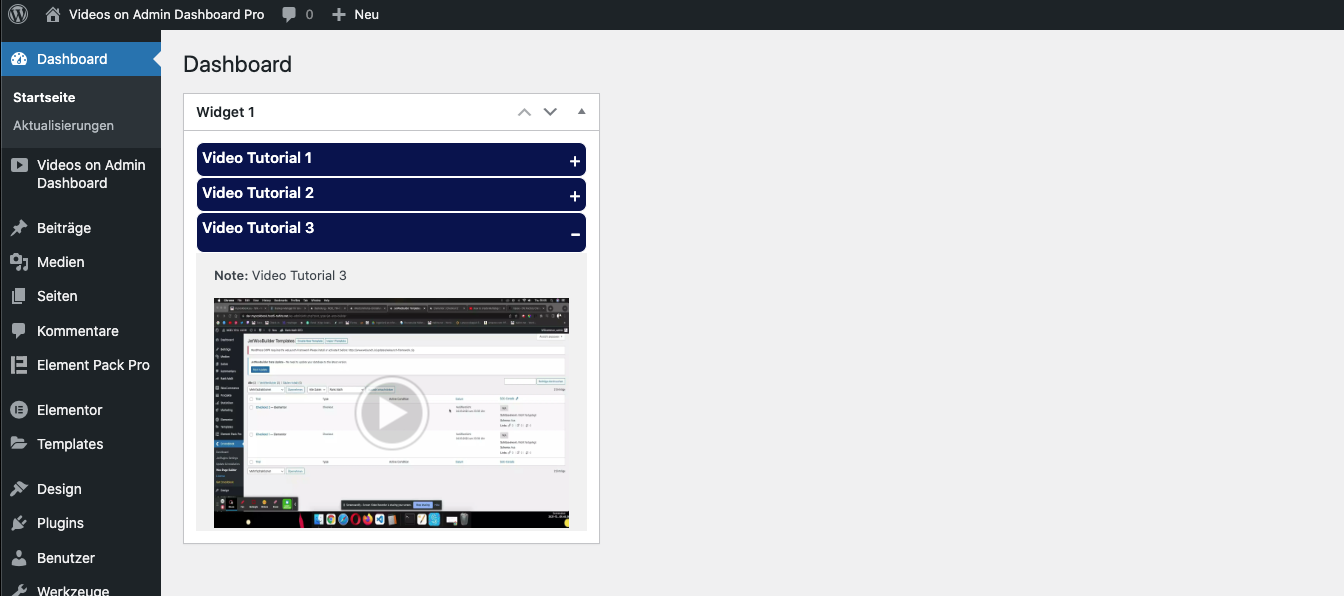 Dashboard example 4