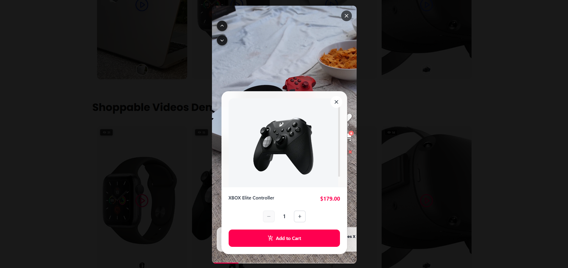 Interactive Product Shopping – Seamless product browsing