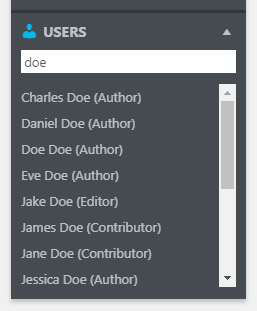 Admin bar when a view is selected + the reset button location