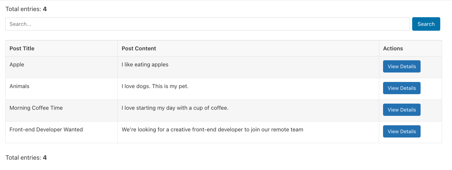 ElementorView widget in Elementor editor.
