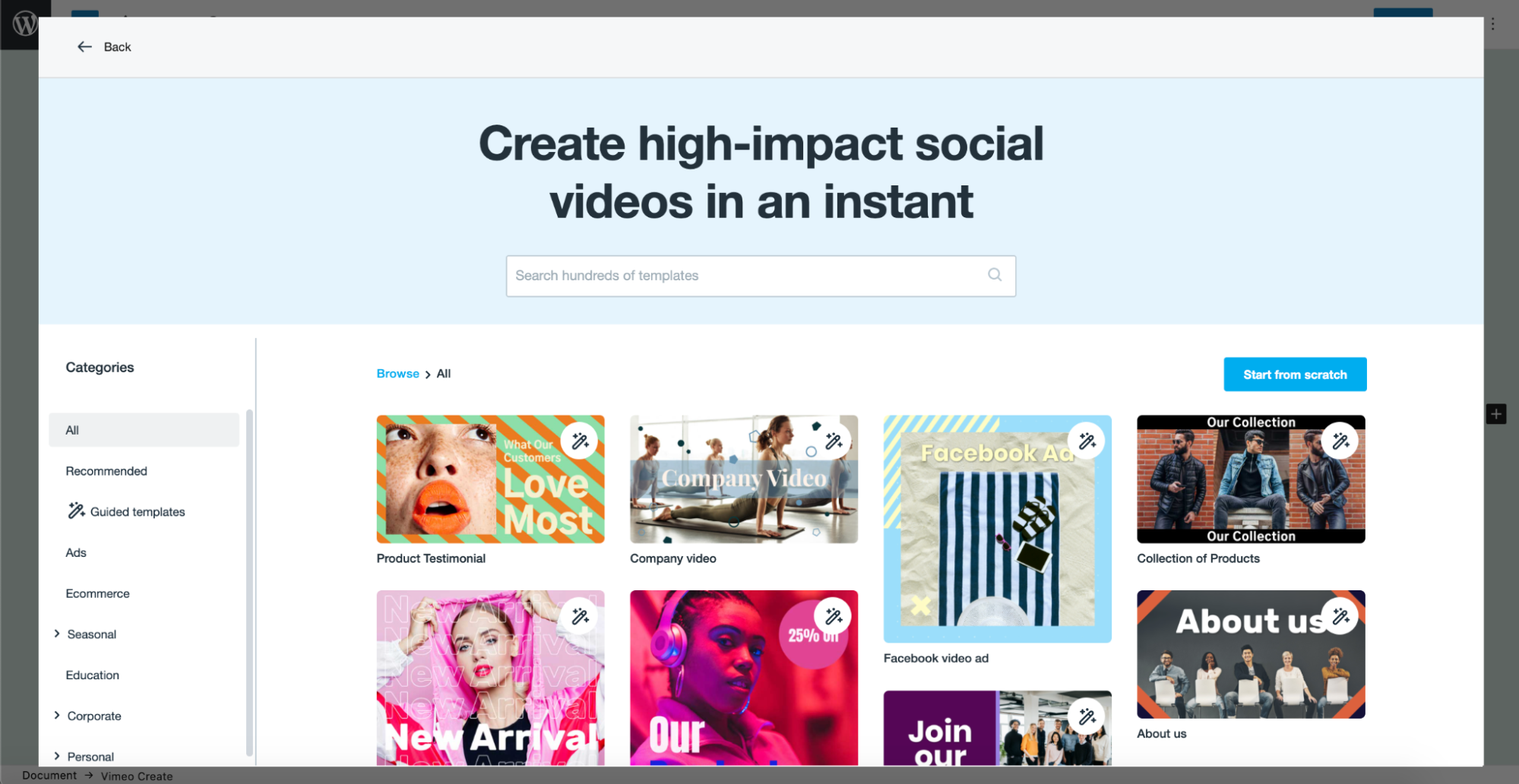 Create Homepage