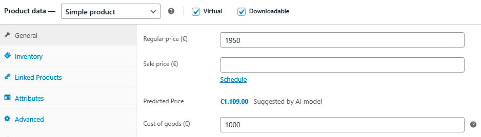 **SmartPricing Settings**: Enable automatic price updates, set system-wide auto-replacement of prices, and configure minimum/maximum profit margins.