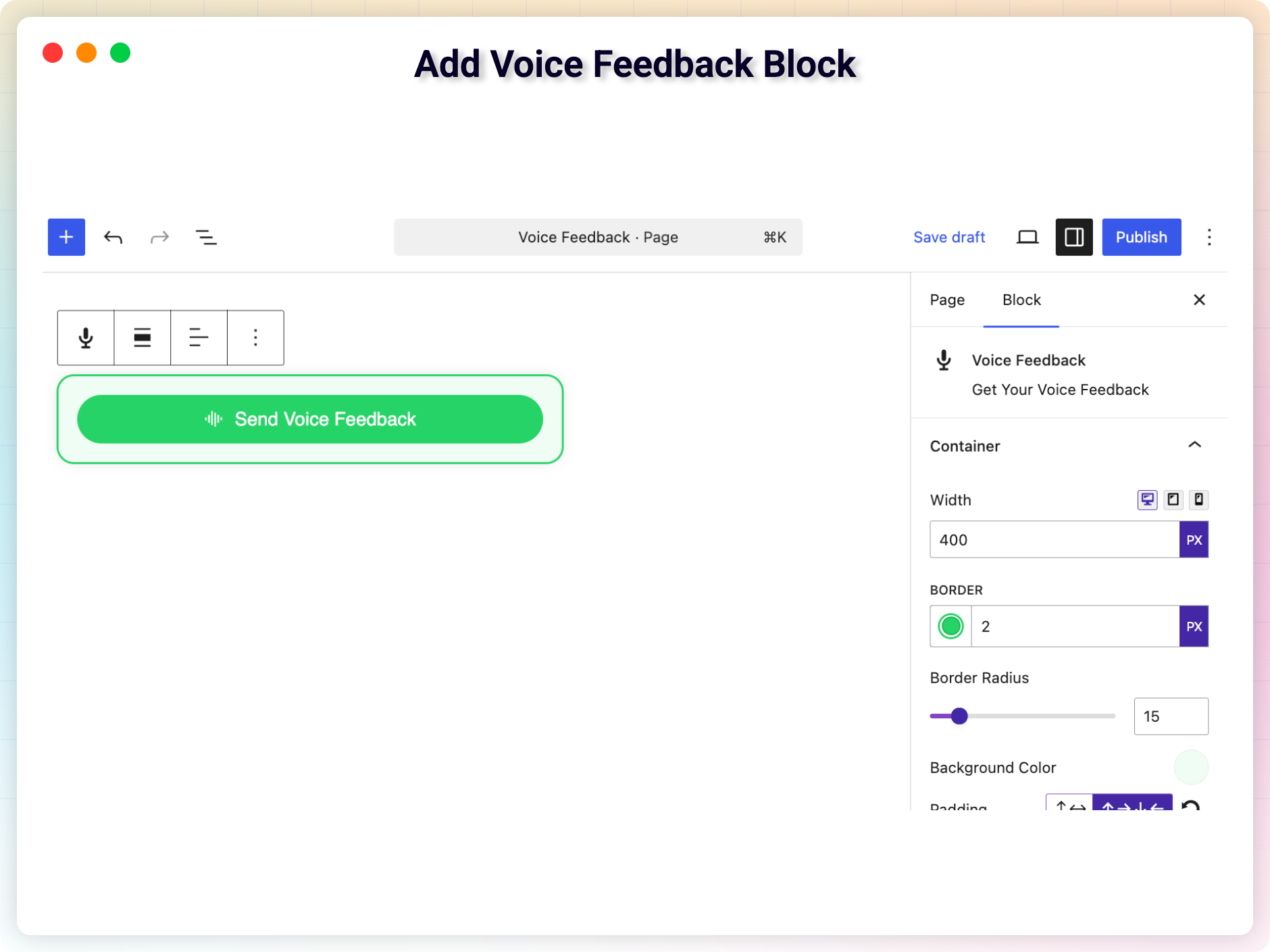 Admin voice library with playback